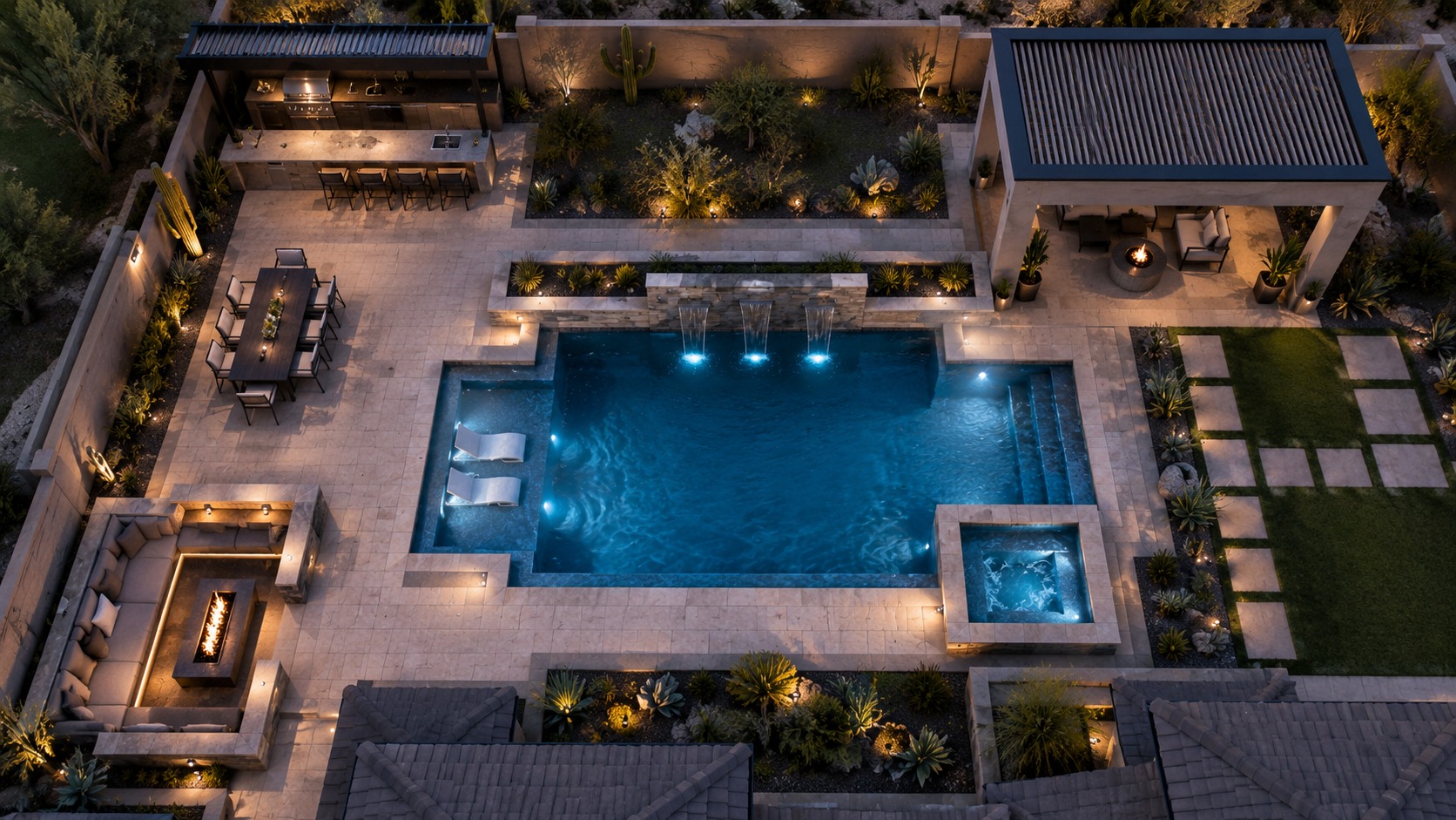 Spy Designs 3D pool concept detail