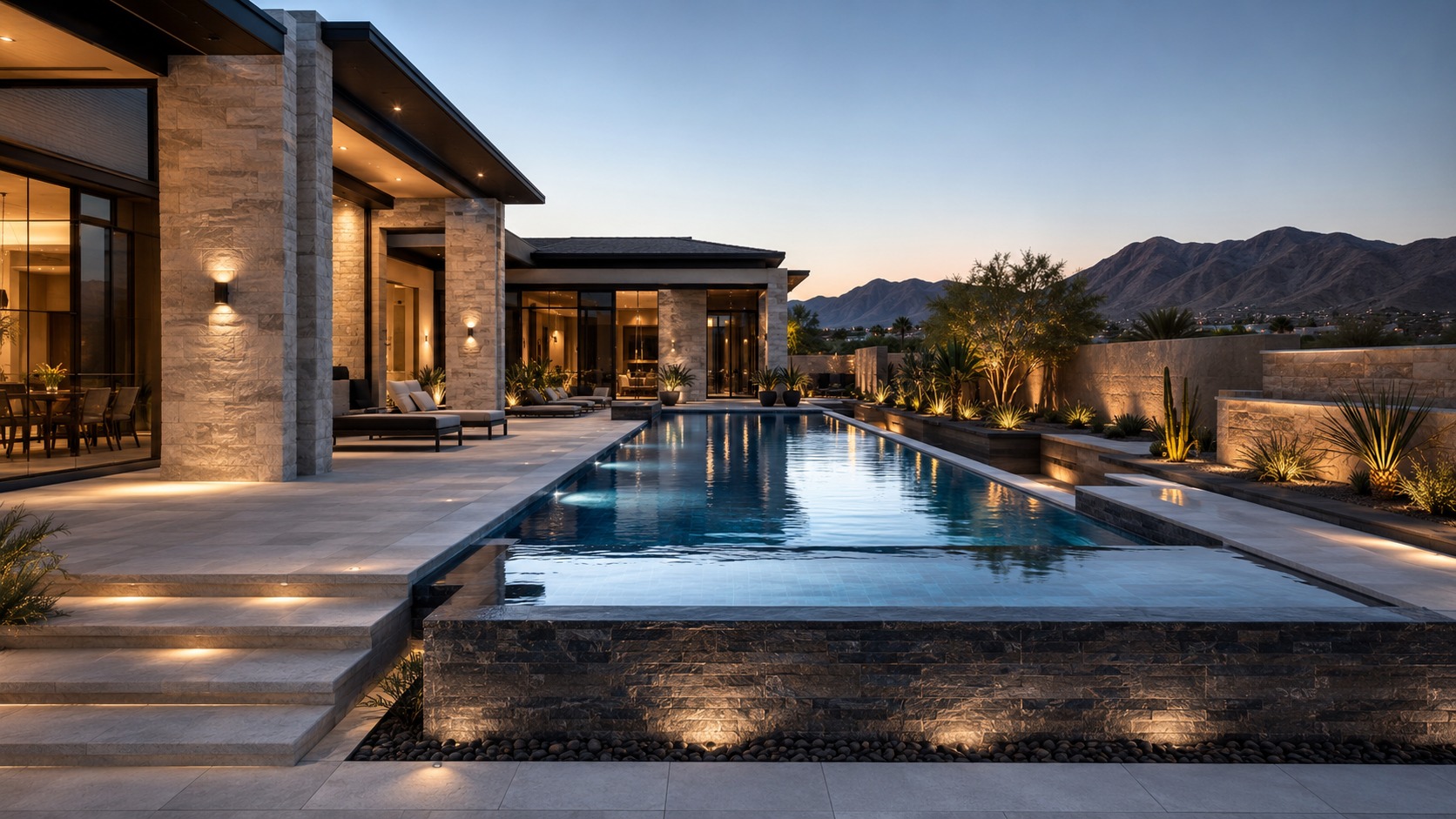 Spy Designs geometric pool concept